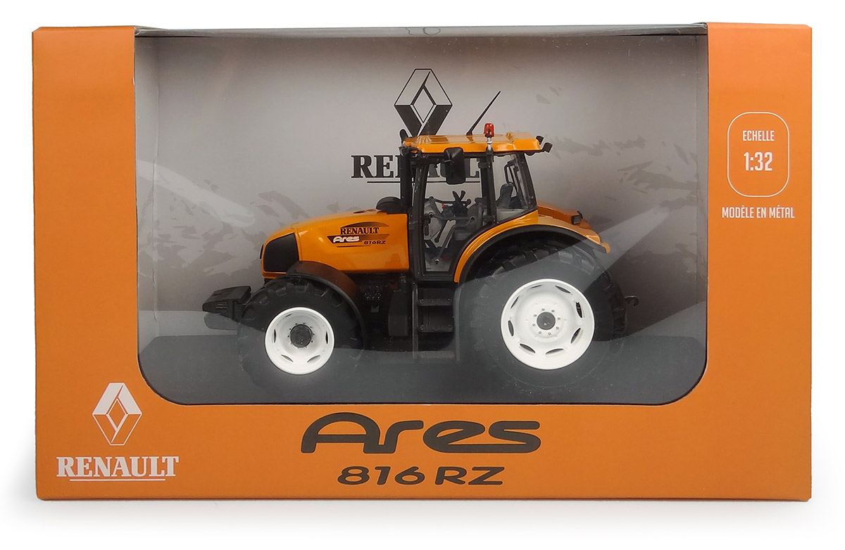 Renault Ares 816 RZ mit Frontgewicht Lim Edt. Modell von Universal Hobbies 1:32