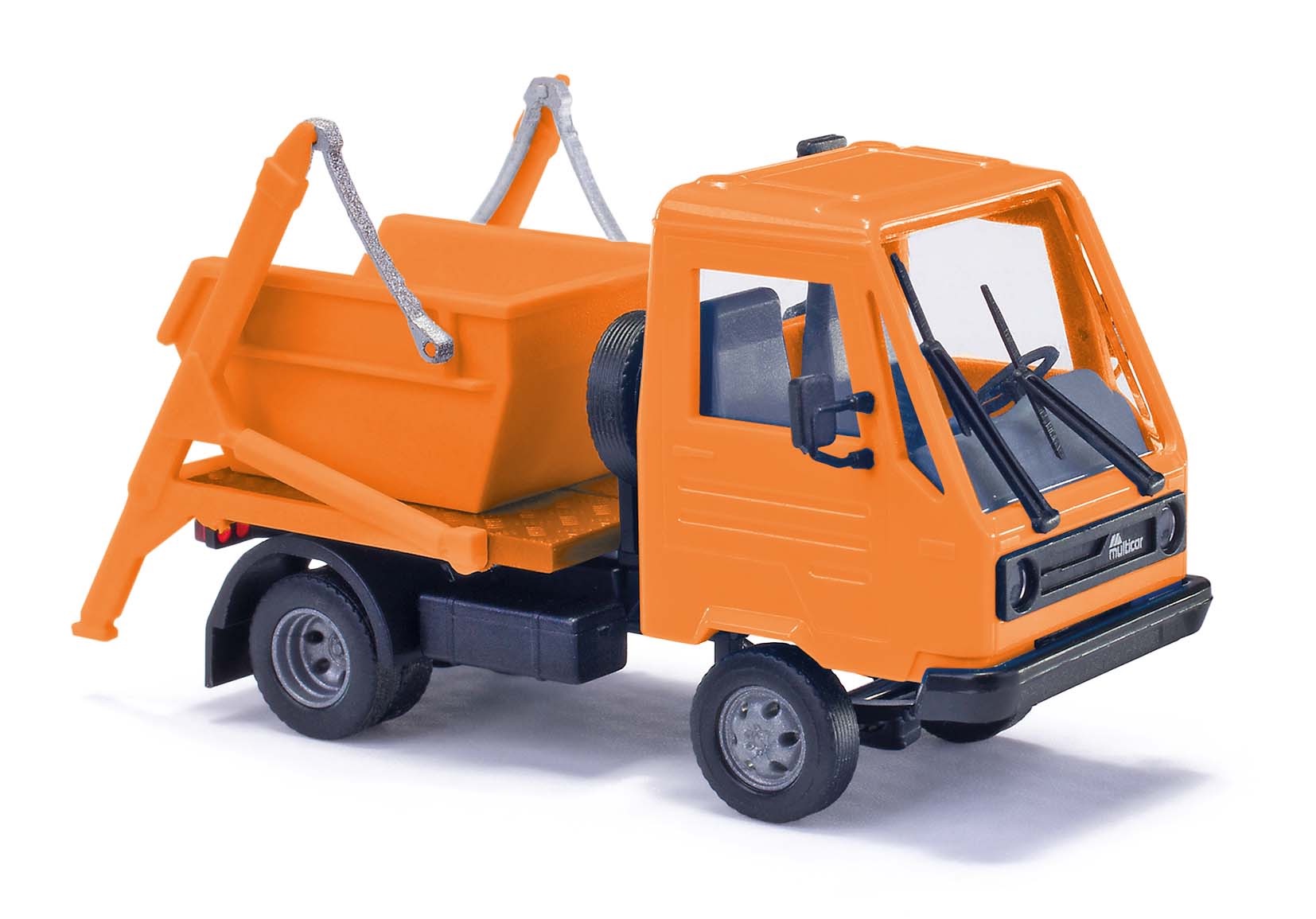 Multicar M26 mit Absetzkipper orange Modell von Busch 1:87