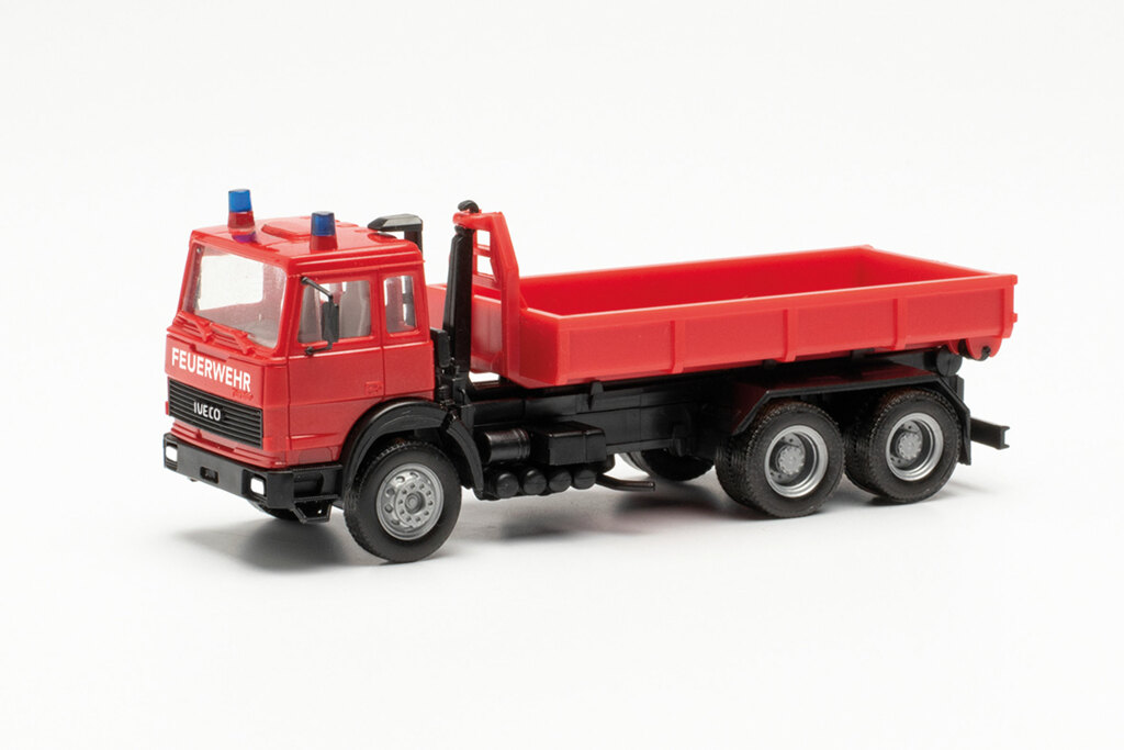 Magirus Abrollmulden Lkw Feuerwehr-1