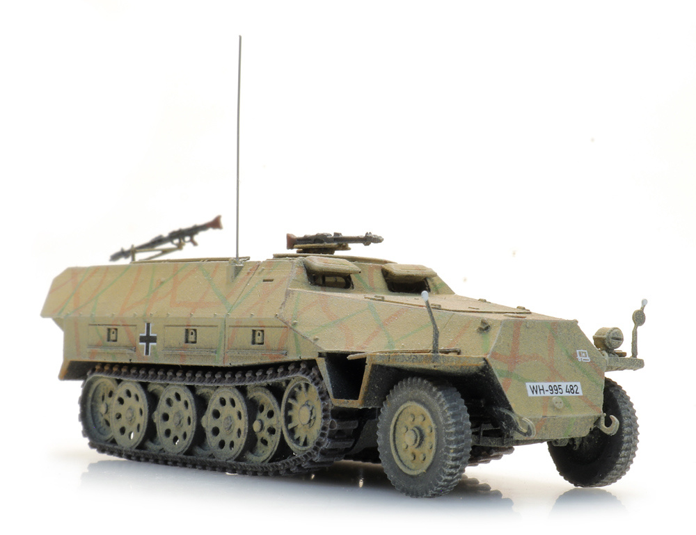 Sdkfz 251/1 Ausf D (S)MG Tarnung Modell von Artitec 1:87