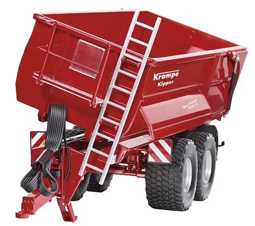 Krampe Big Body 650 S Hinter-Seitenkipper Modell von WIKING 1:32