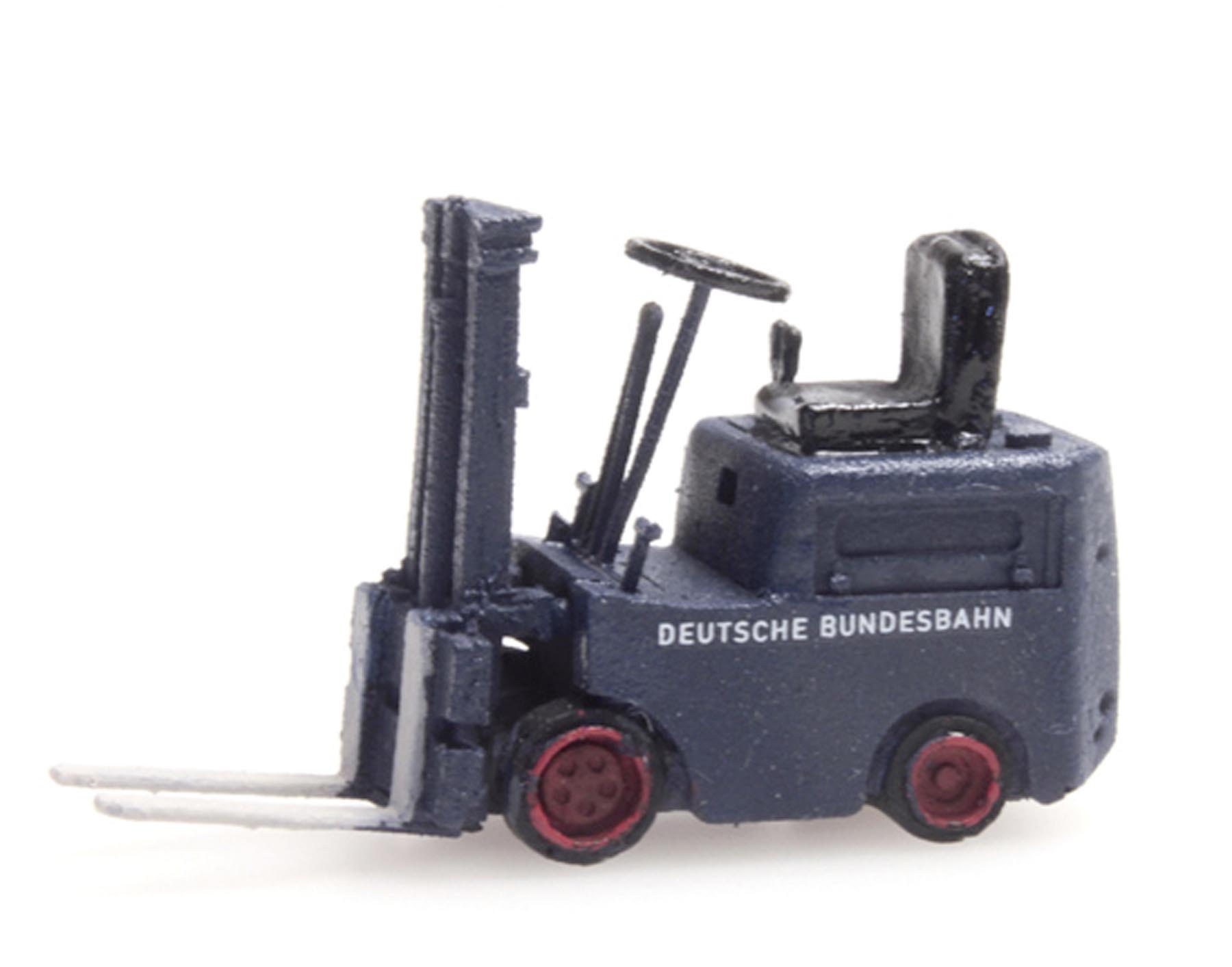 Deutsche Bundesbahn Gabelstapler Modell von Artitec 1:87