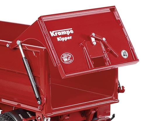 Krampe Big Body 650 S Hinter-Seitenkipper Modell von WIKING 1:32