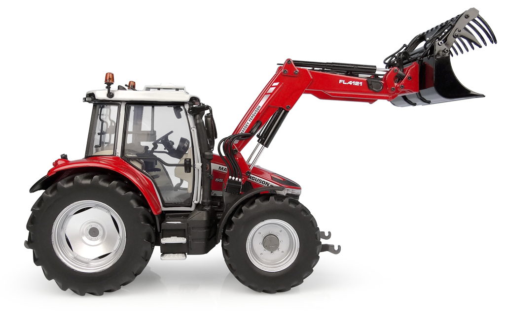 Massey Ferguson 5S.135 mit Frontlader FL.4121 Modell von Universal Hobbies 1:32