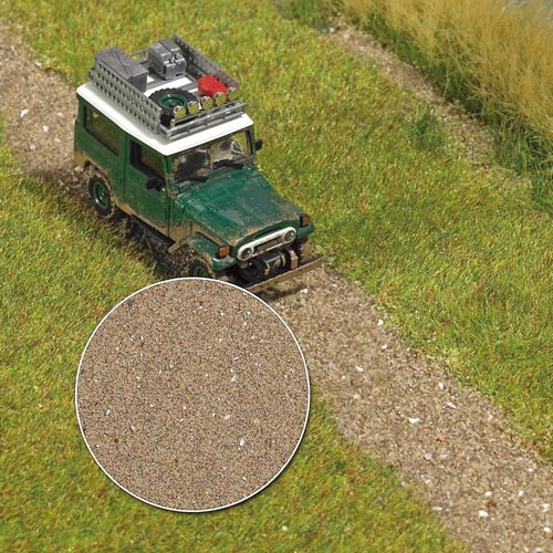 Parkweg und Strand Modell von Busch 1:87