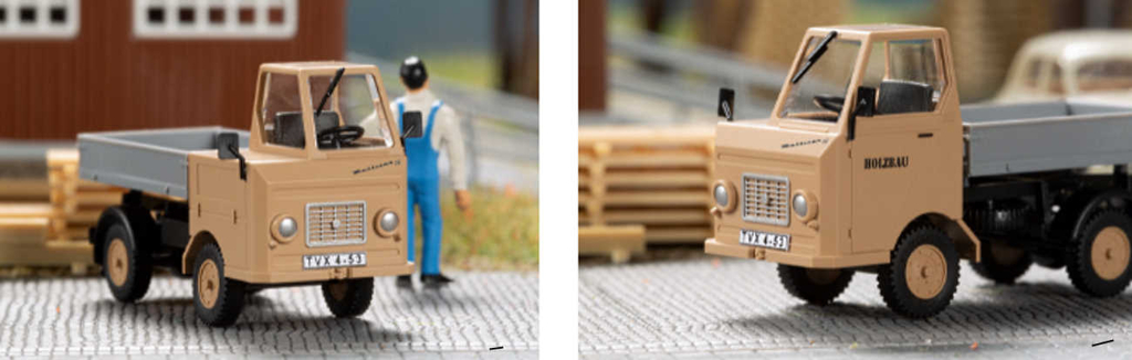 Multicar M22 Pritsche mit Anhänger Bausatz-1