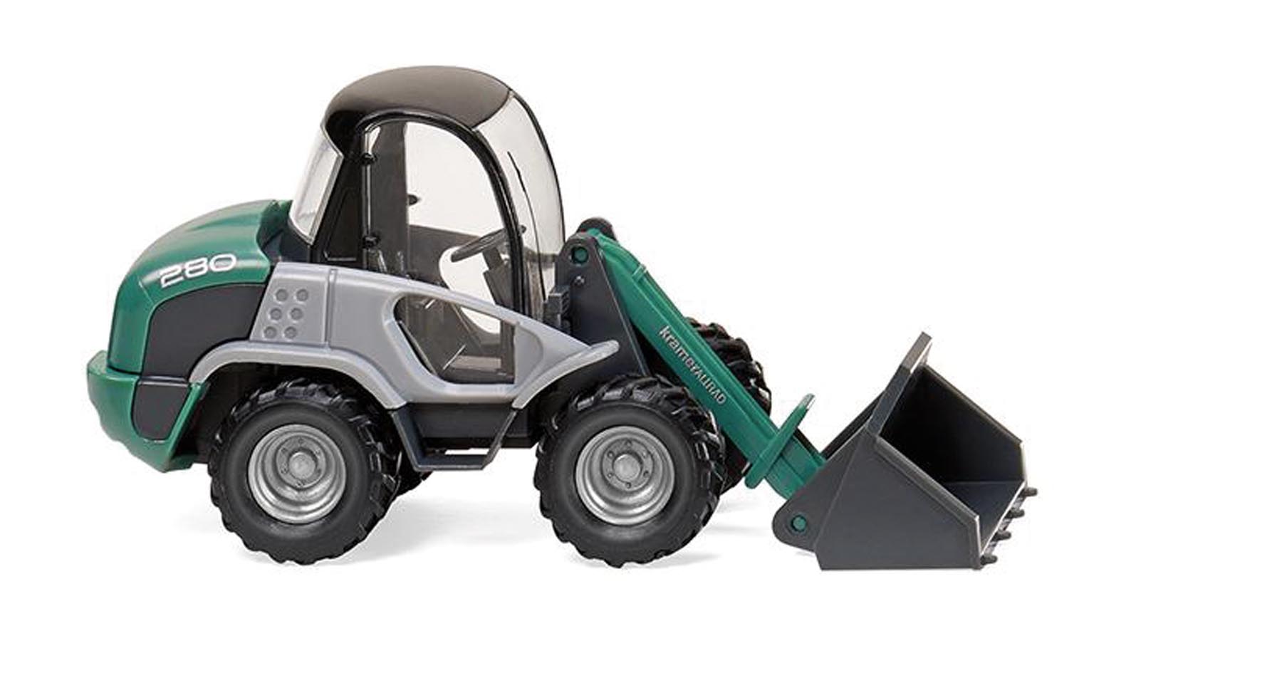 Kramer Radlader 280 - grün Modell von WIKING 1:87
