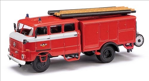 IFA W50 L LF 16 Feuerwehr Friedrichshagen Bj. 1970 Modell von Busch 1:87