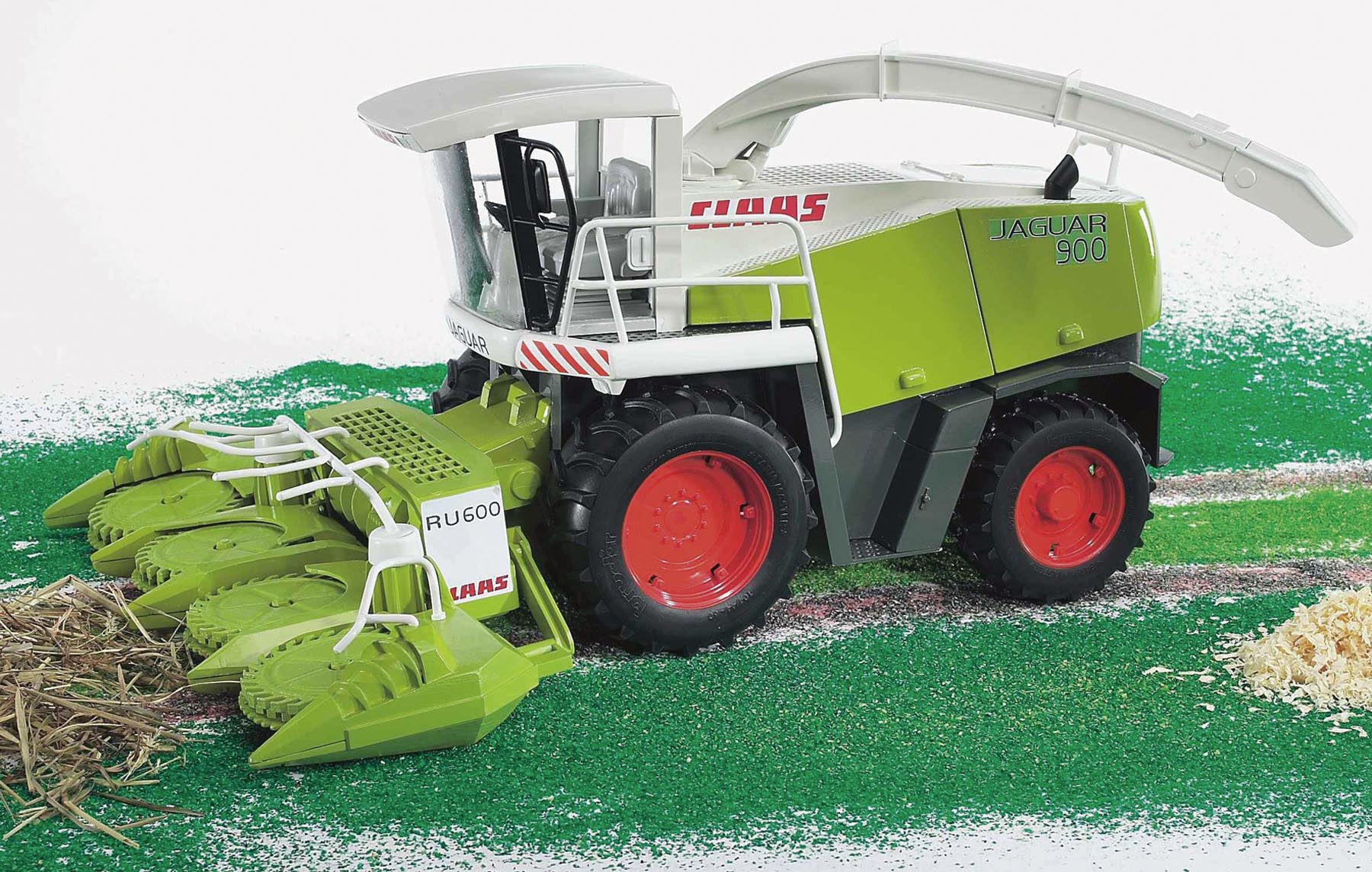 Claas Jaguar 900 Feldhäcksler Modell von Bruder 1:16