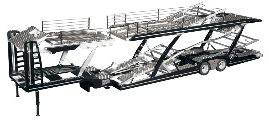 Lohr Autotransporter Modell von NZG 1:18