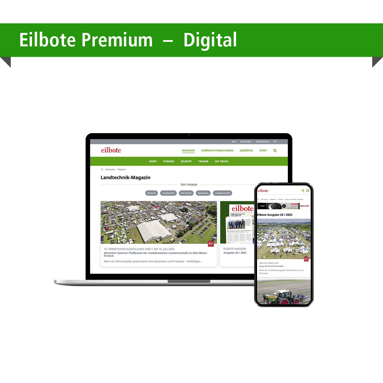 Jahres-Abonnement Eilbote Digital inkl. ePaper