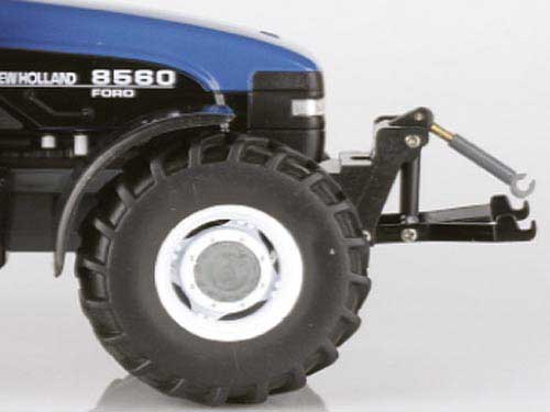 New Holland 8560 mit Zwillingsbereifung hinten Modell von Replicagri 1:32