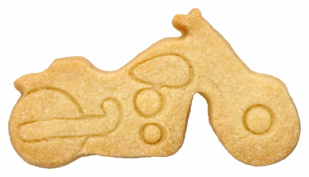 Ausstechform Motorrad 8cm