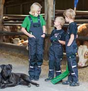 Latzhose Krone Kinder