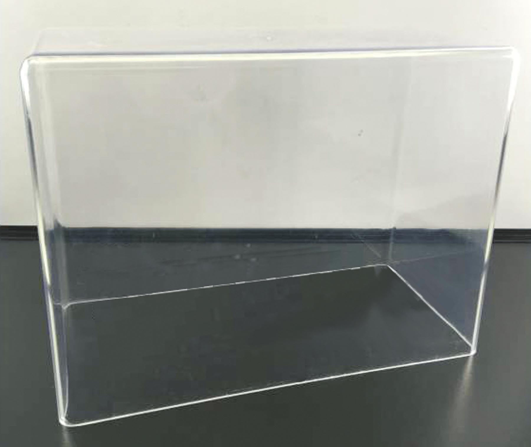 Kunststoff-Vitrine aus Klarsicht-Kunststoff ohne Bodenplatte/ Sockel Modell von AT Collections 1:32