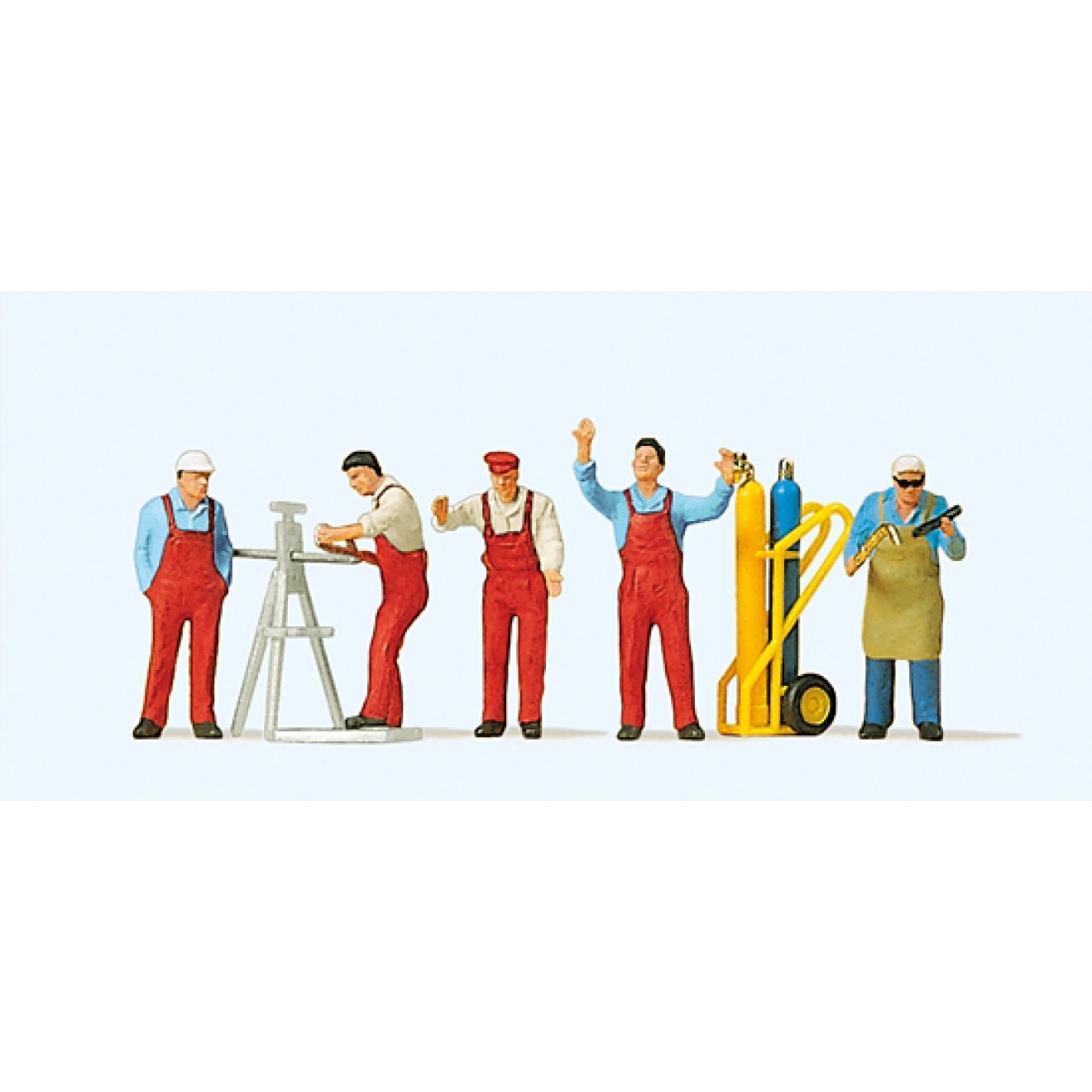 Handwerker Zubehör  Modell von Preiser 1:87