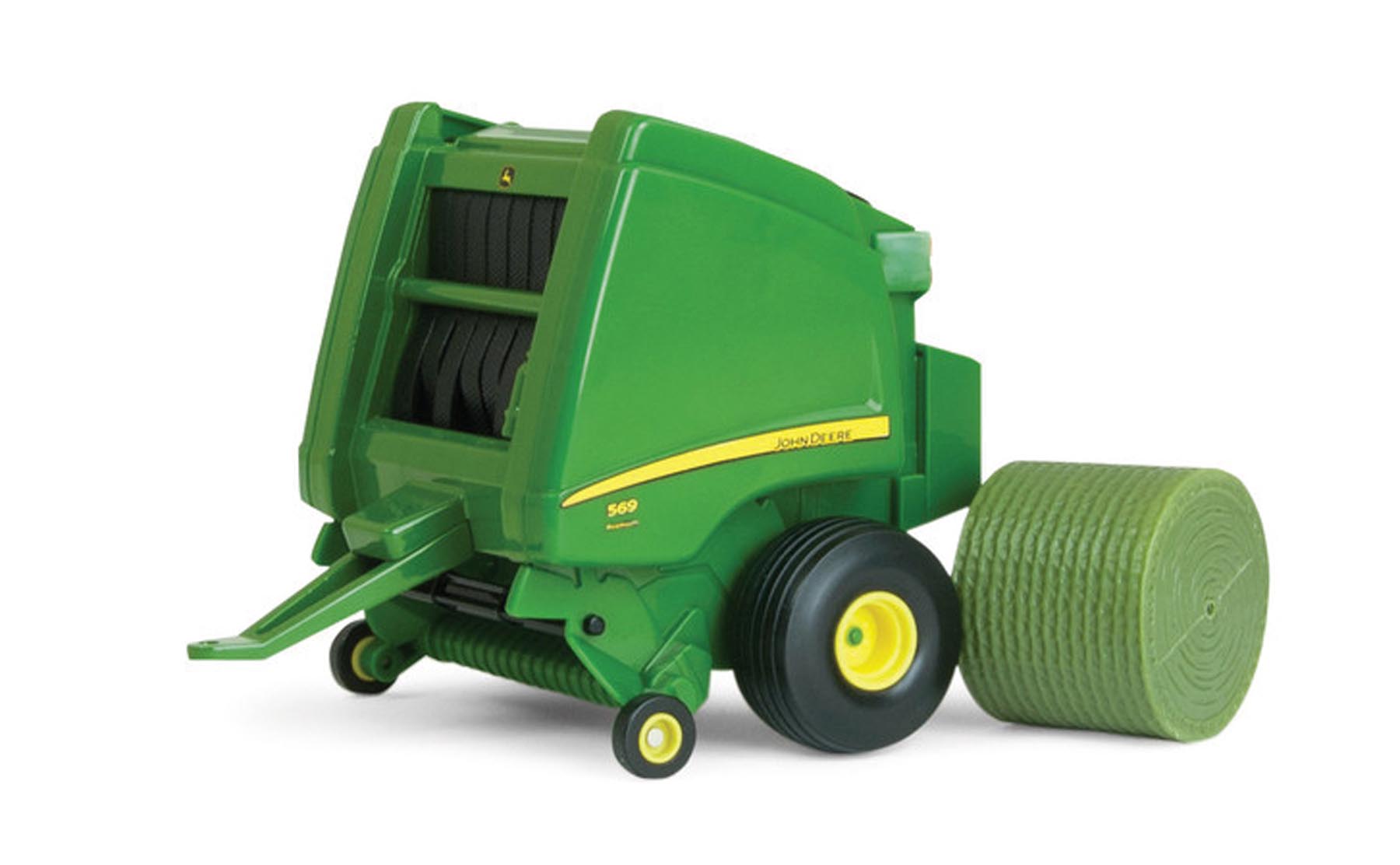 John Deere 569 Premium Rundballenpresse Modell von Ertl 1:32