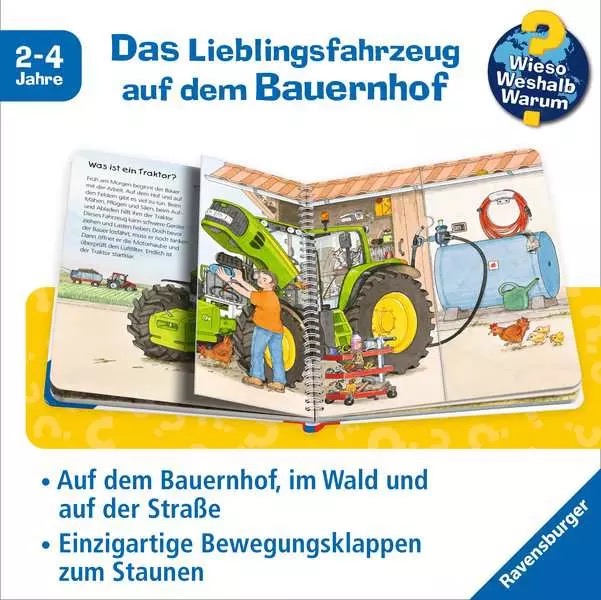 Wieso Weshalb Warum? Junior Band 34 Der Traktor 