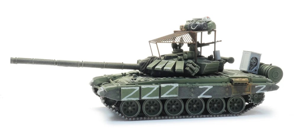 Russischer T-72B Modell von Artitec 1:87