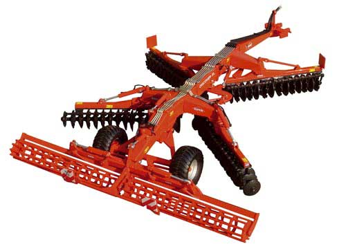 Kuhn Discover XL60 Scheibenegge Modell von Replicagri 1:32