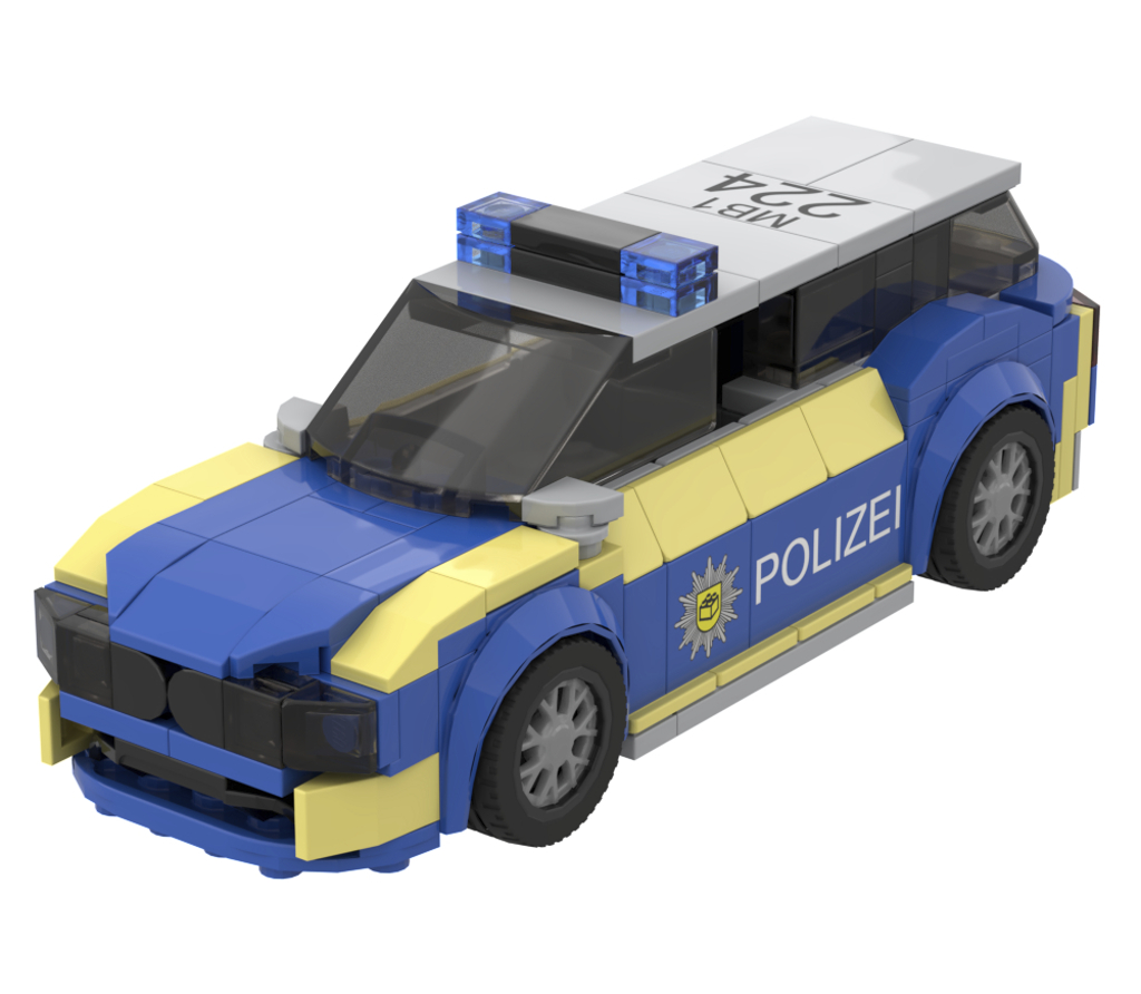 Polizei Streifenwagen B-5 Bausatz-1