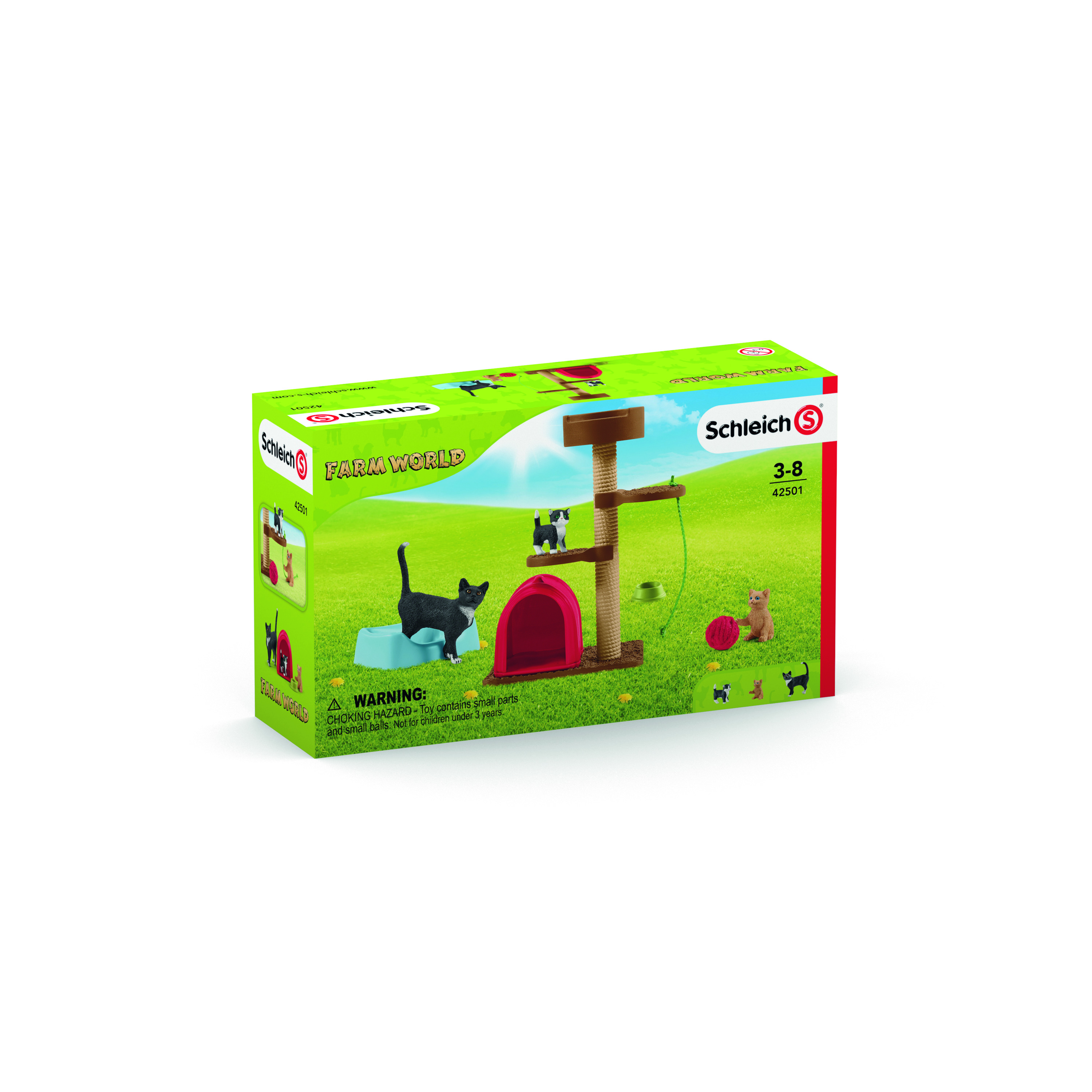 Spielspaß für niedliche Katzen Modell von Schleich siehe Artikel Beschreibung