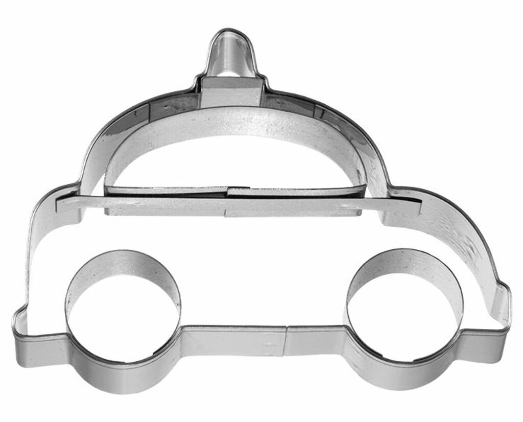 Ausstechform Polizeiauto 7,5cm-1