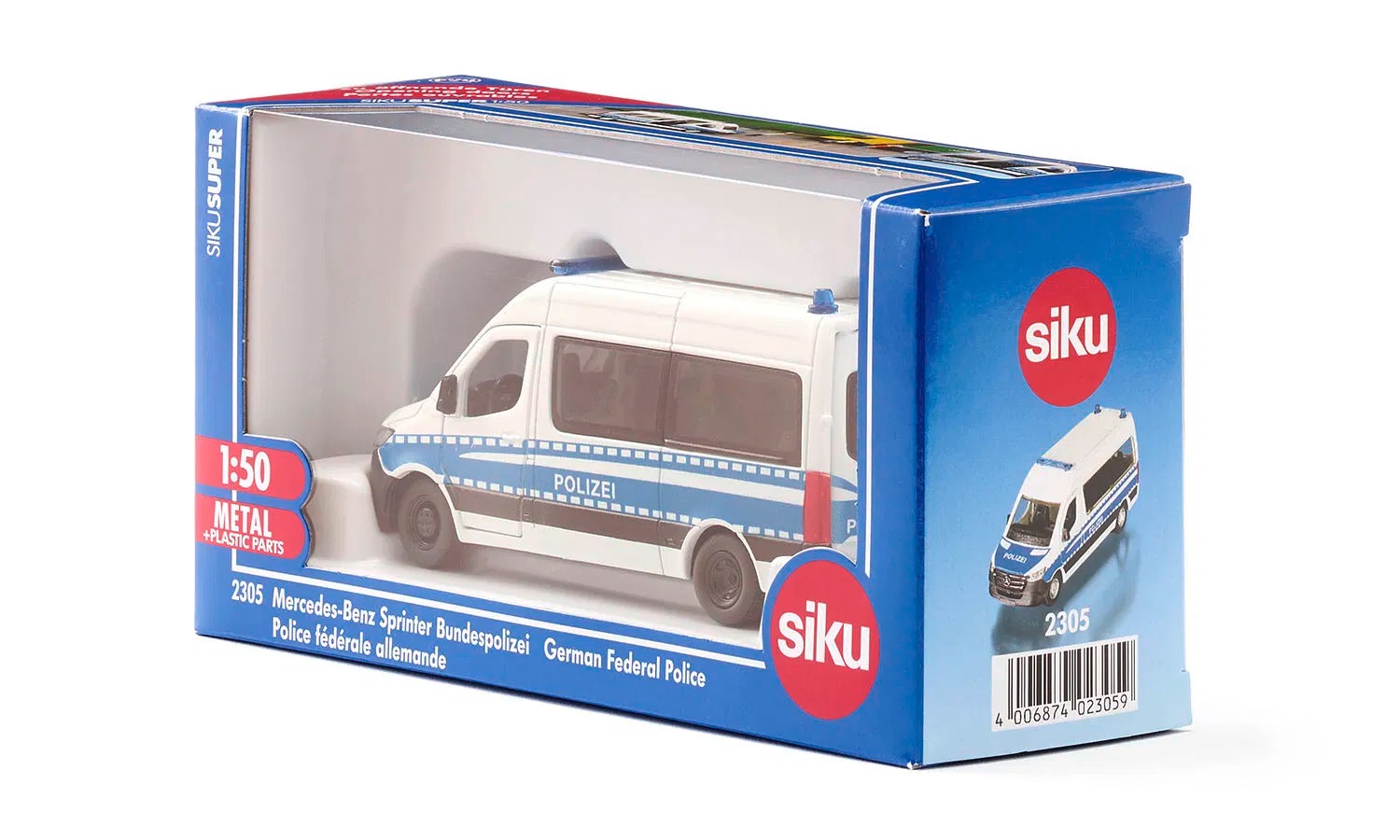 Mercedes-Benz Sprinter Bundespolizei Modell von Siku 