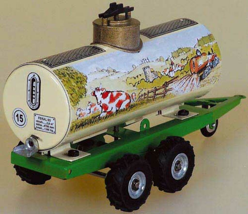 Gülletankwagen, graue Felgen-1