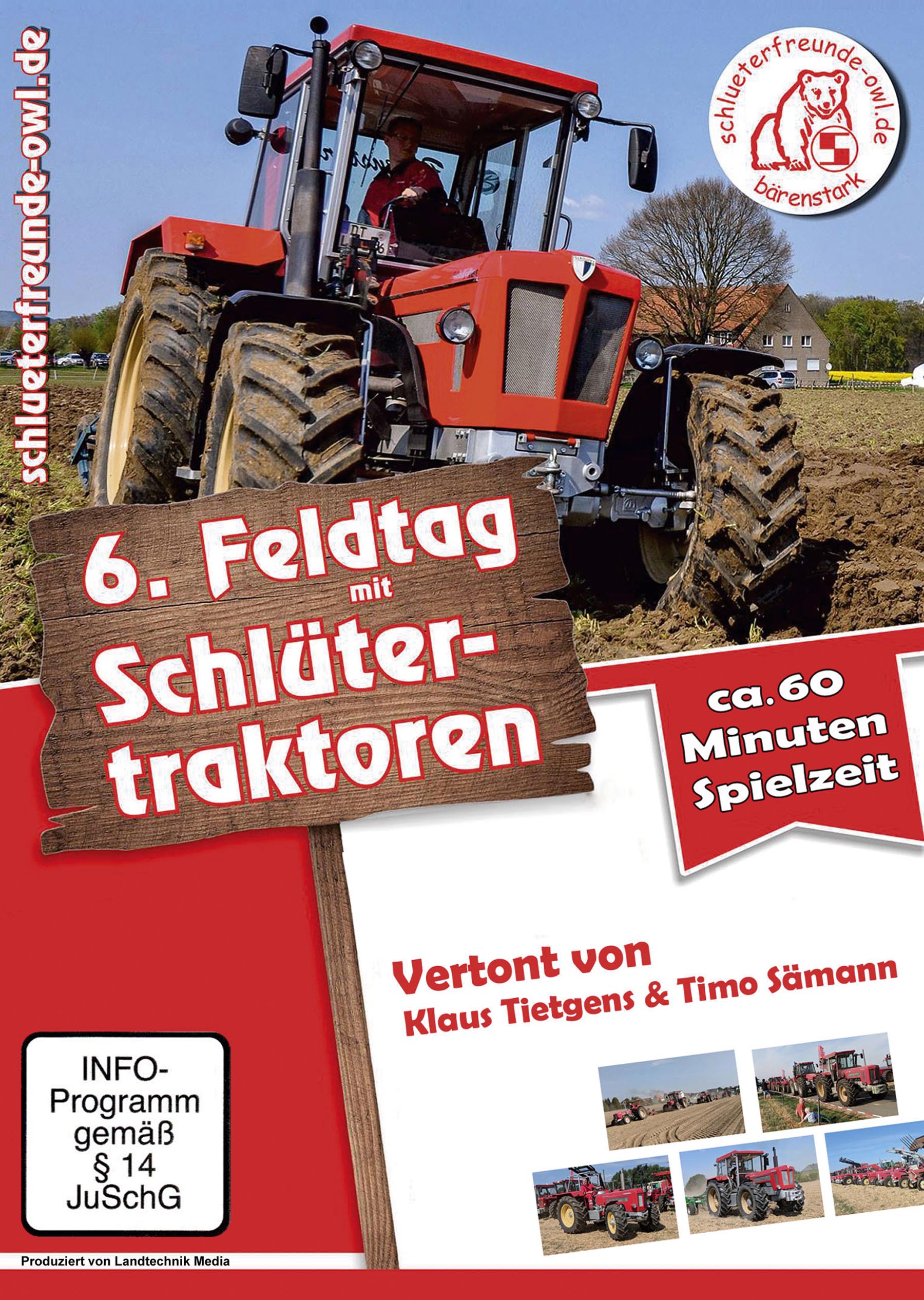 6. Feldtag mit Schlüter-Traktoren DVD