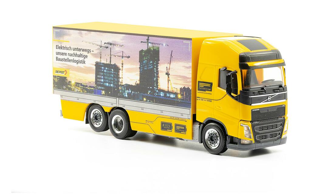 Volvo FH GI XL Die Post Elektro-Lkw -1