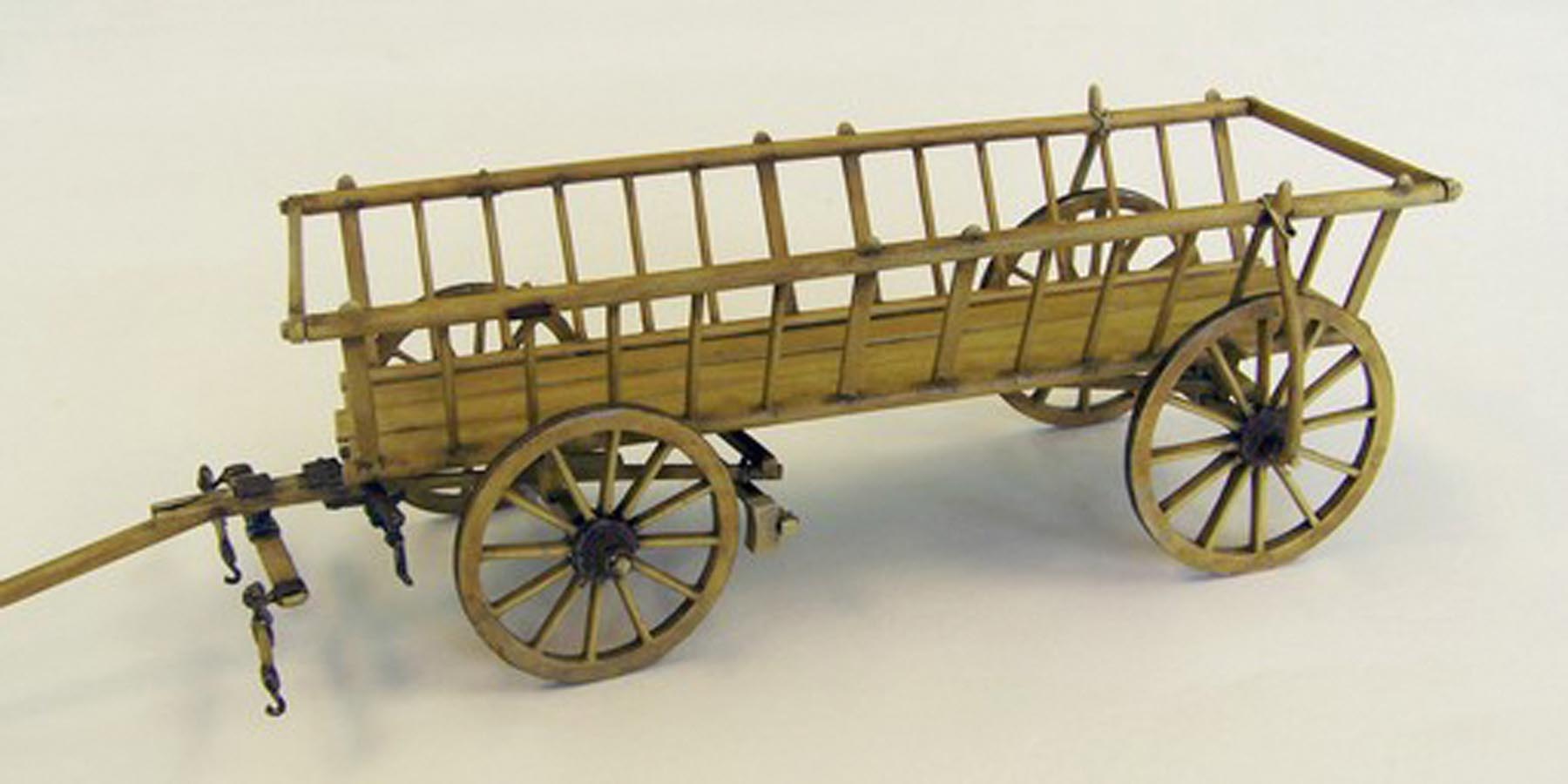 Heuwagen Bausatz Modell von Plus Model 1:35