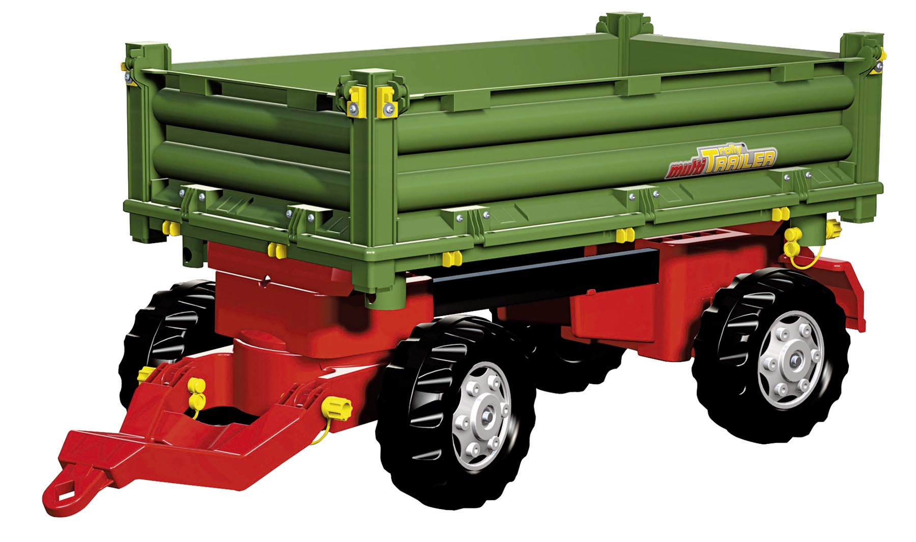 Multi Trailer Dreiseitenkipper grün/rot