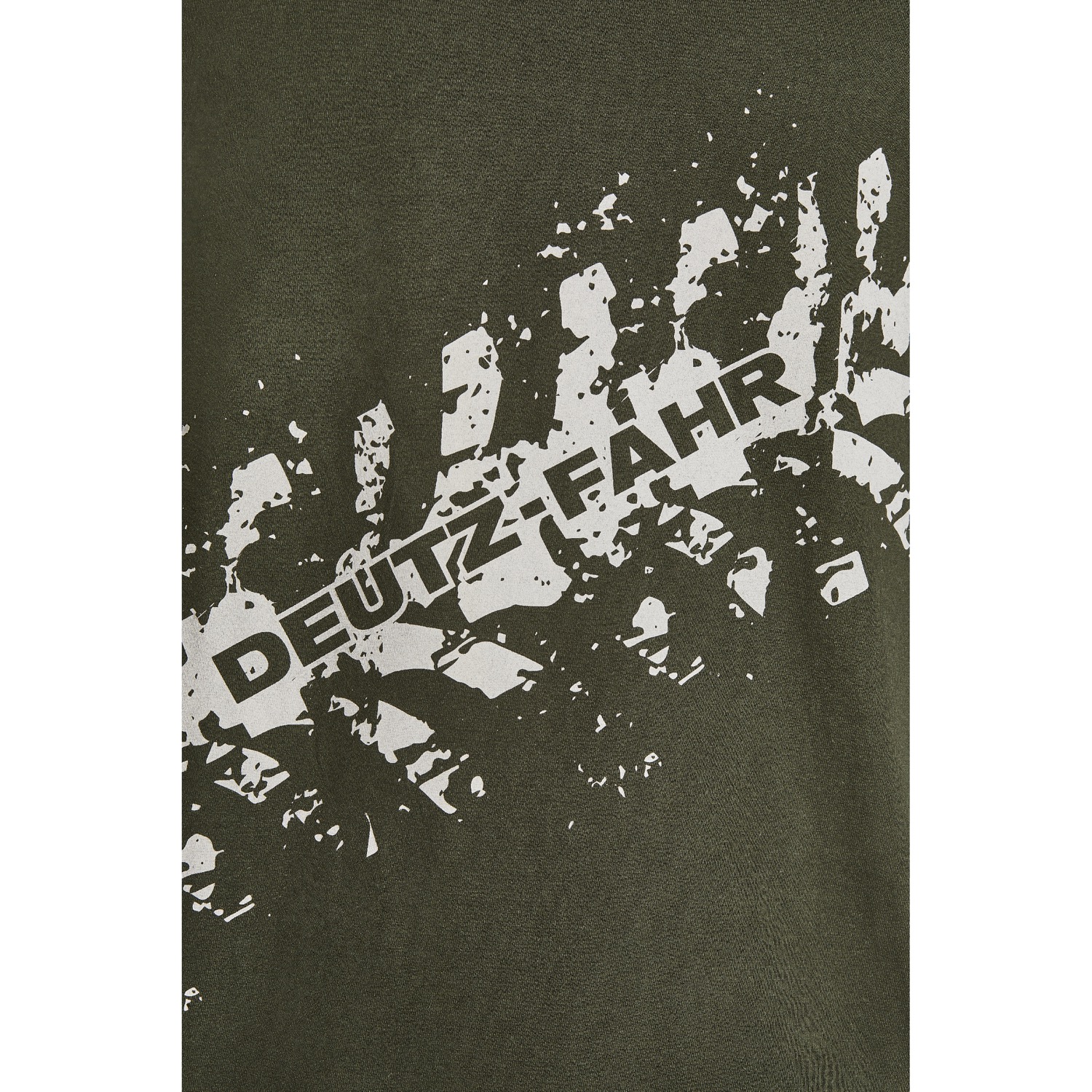 Deutz-Fahr T-Shirt Profilspur oliv Herren