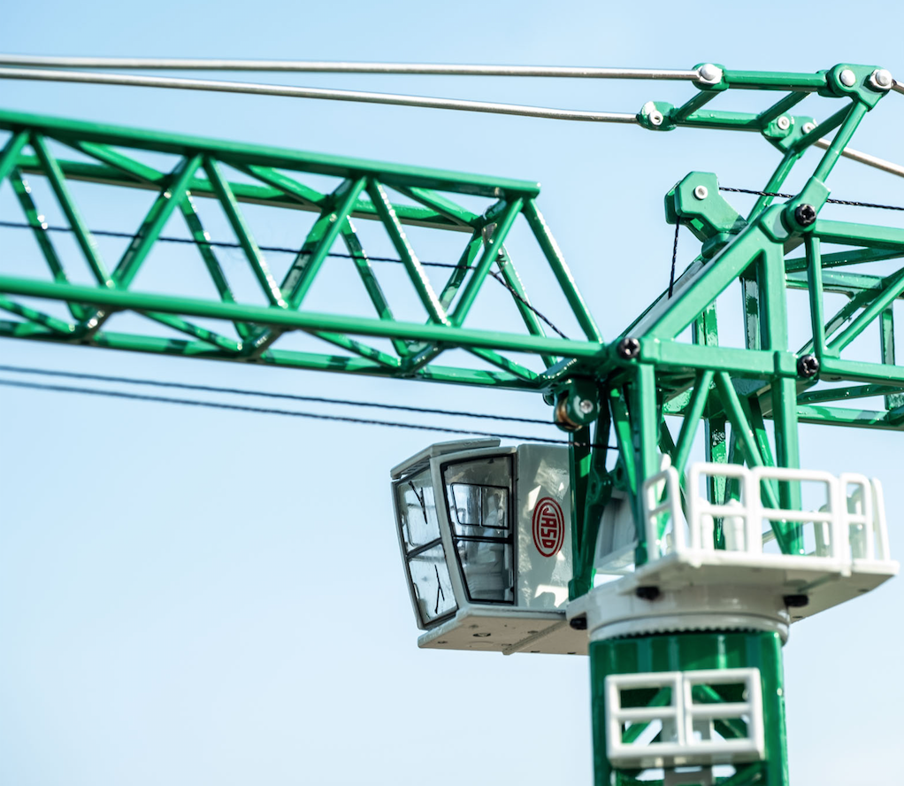 JASO Turmdrehkran Modell von ROS 1:87