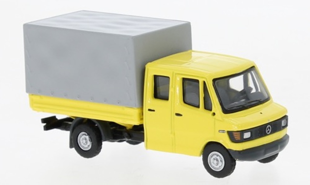 Mercedes L 307 D Doka hellgelb-1