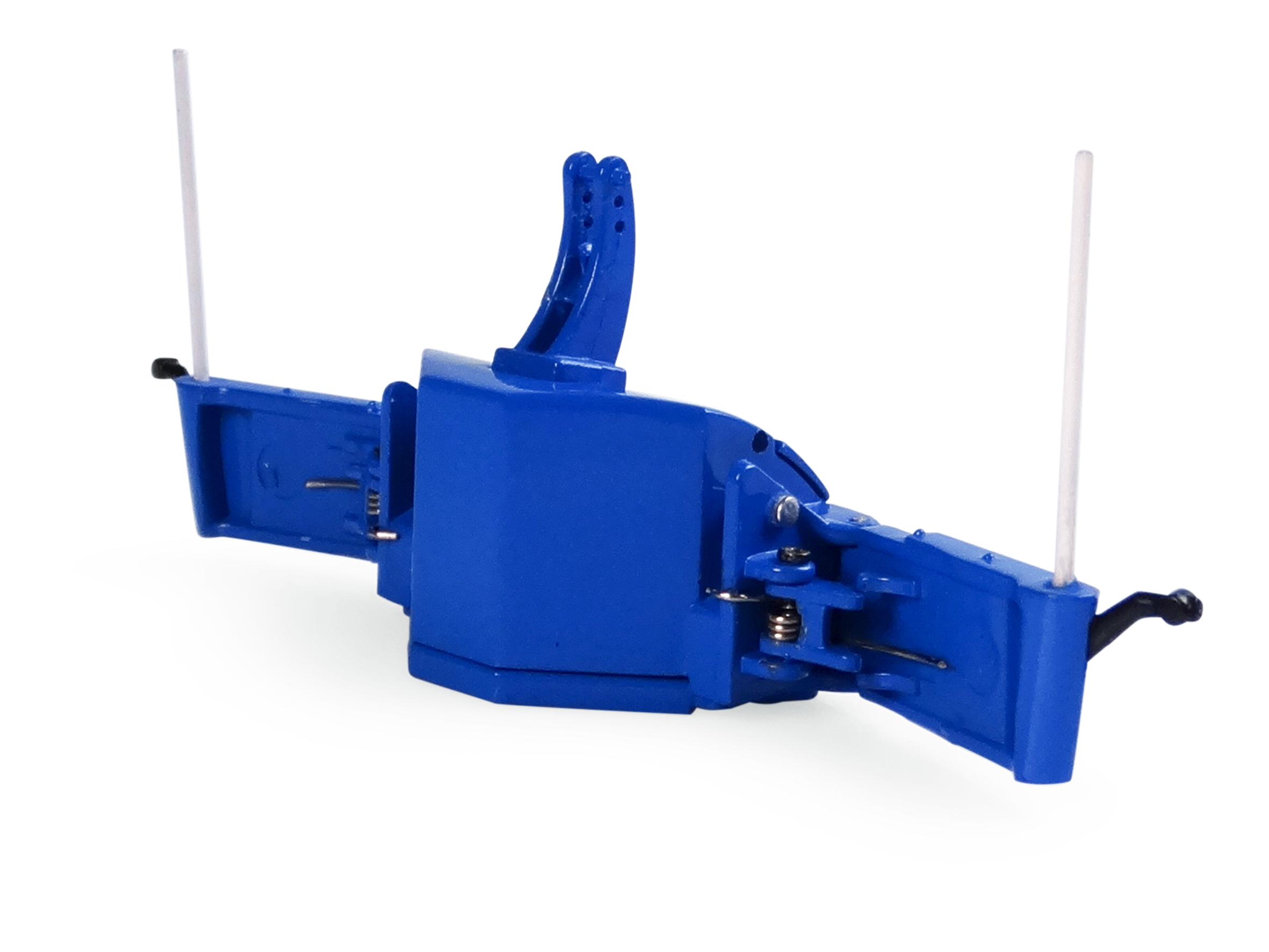 Tractorbumper Sicherheitsfrontgewicht 800 kg blau Modell von Universal Hobbies 1:32