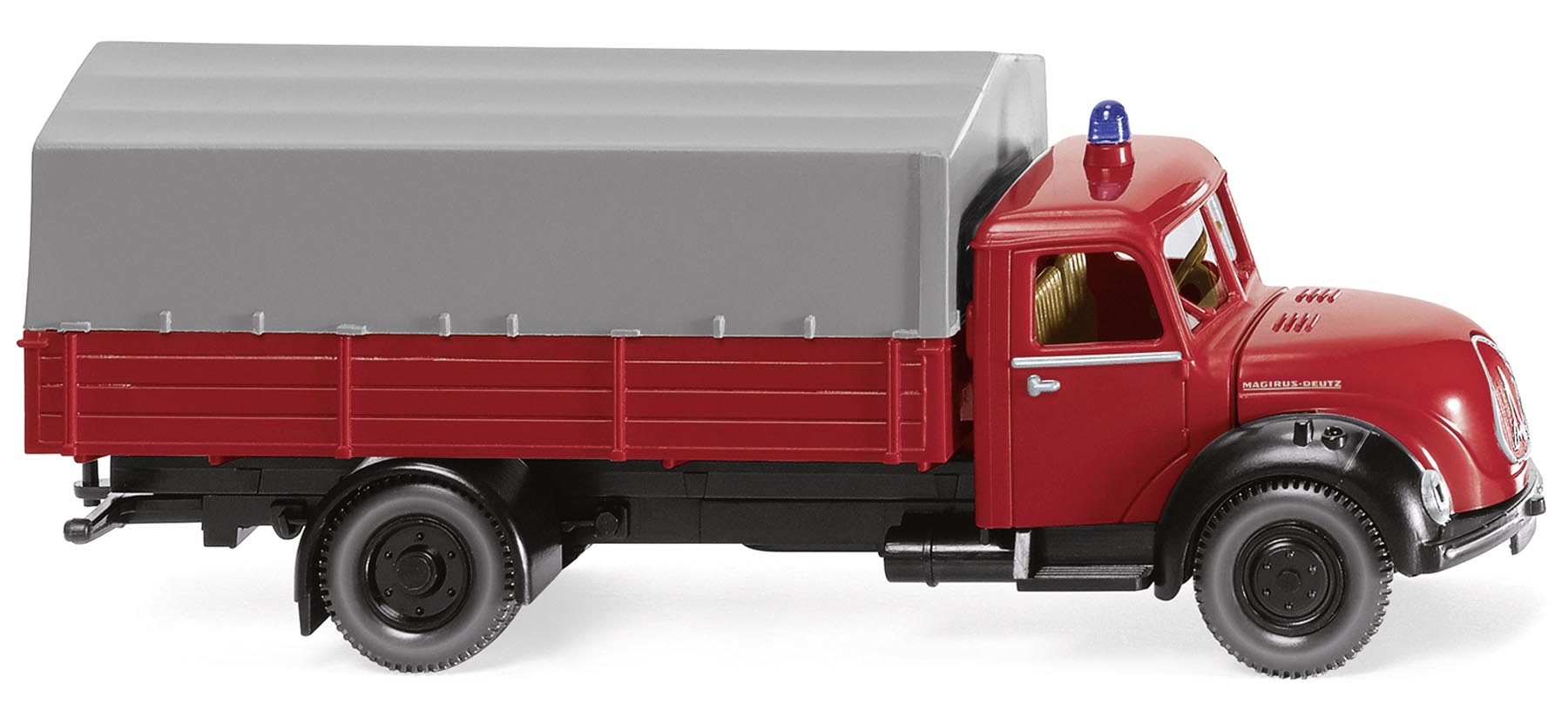 Magirus Pritschen-Lkw Feuerwehr Modell von WIKING 1:87