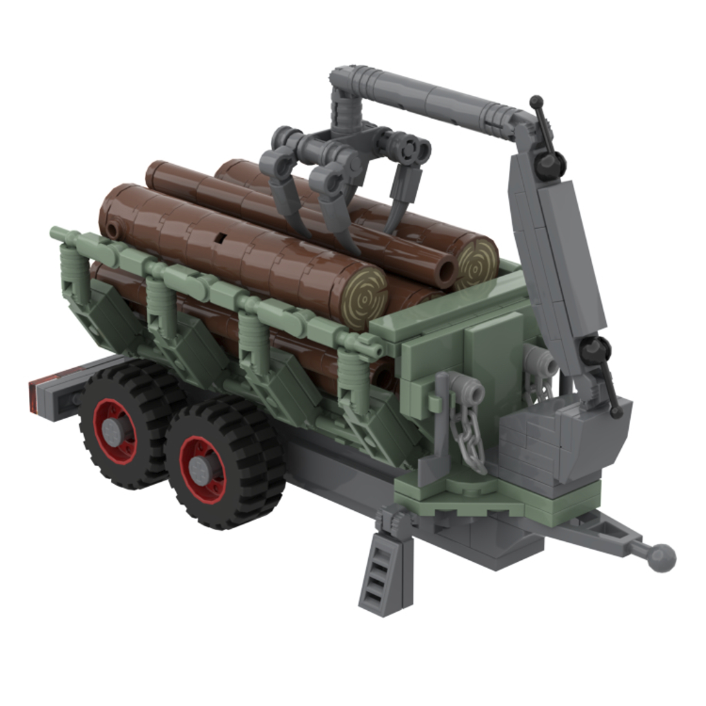 Rückewagen Forst für Traktoren Bausatz-1