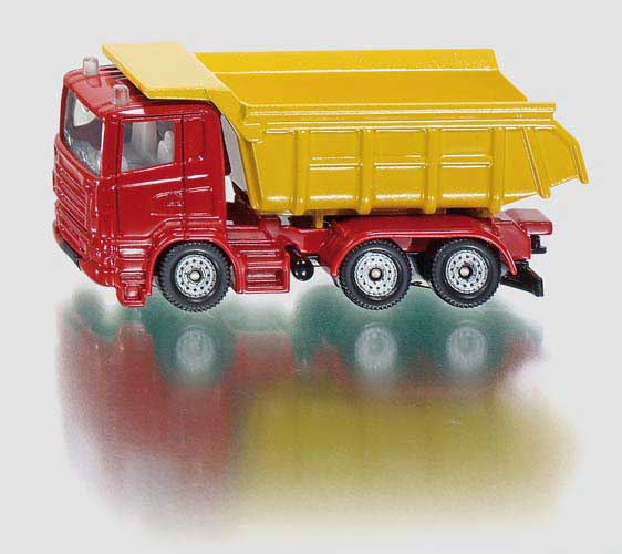 LKW mit Kippmulde Modell von Siku Blister