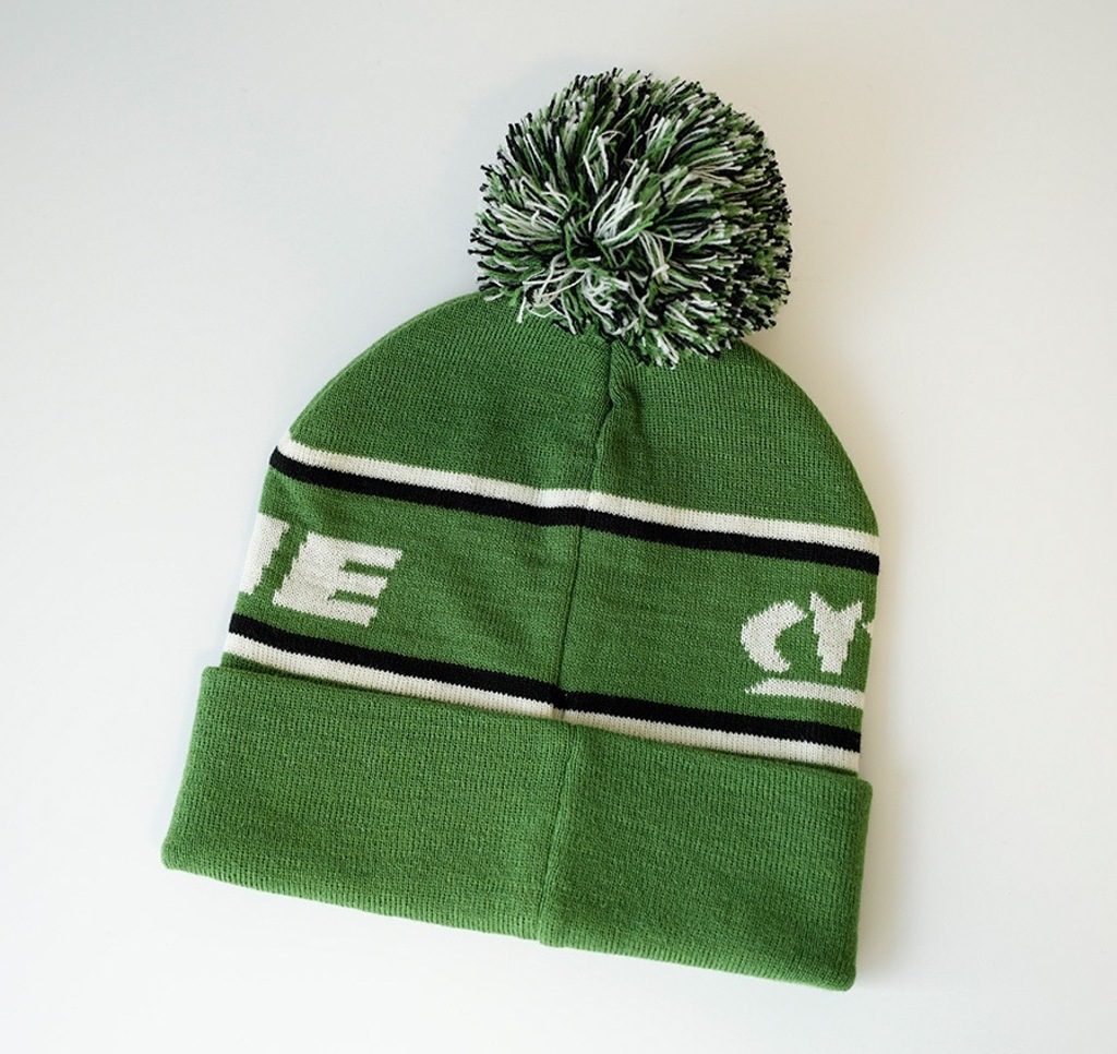 Krone Pudelmütze grün