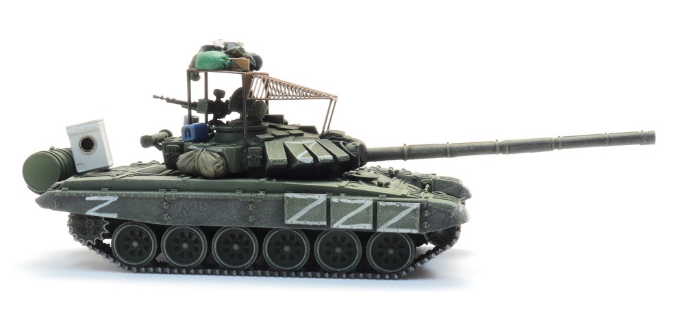 Russischer T-72B Modell von Artitec 1:87