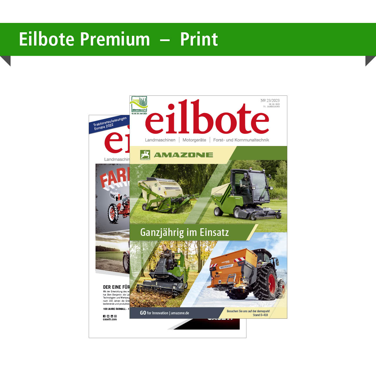 Jahres-Abonnement Eilbote Magazin Print