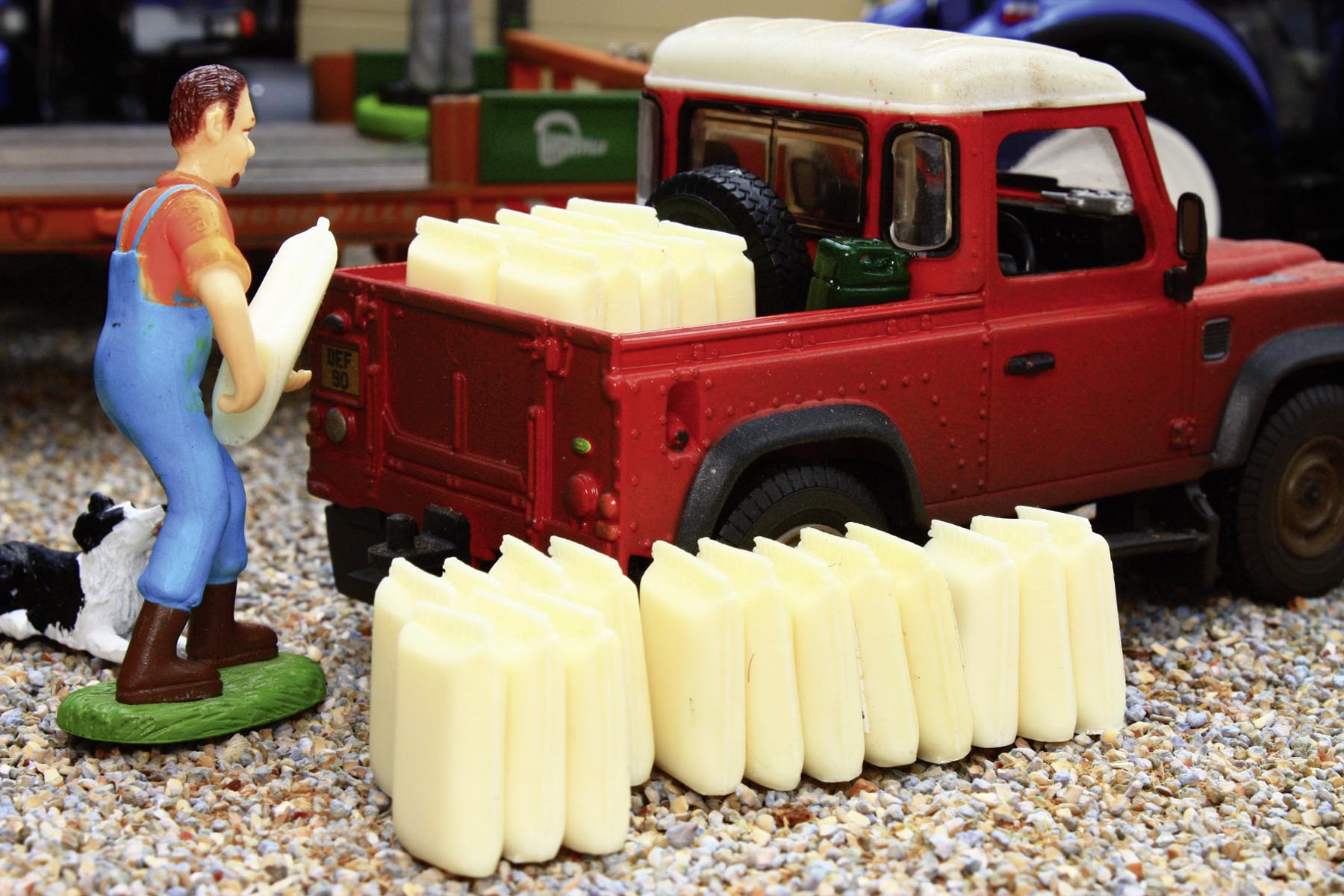 25 kleine Säcke Modell von Brushwood Toys 1:32