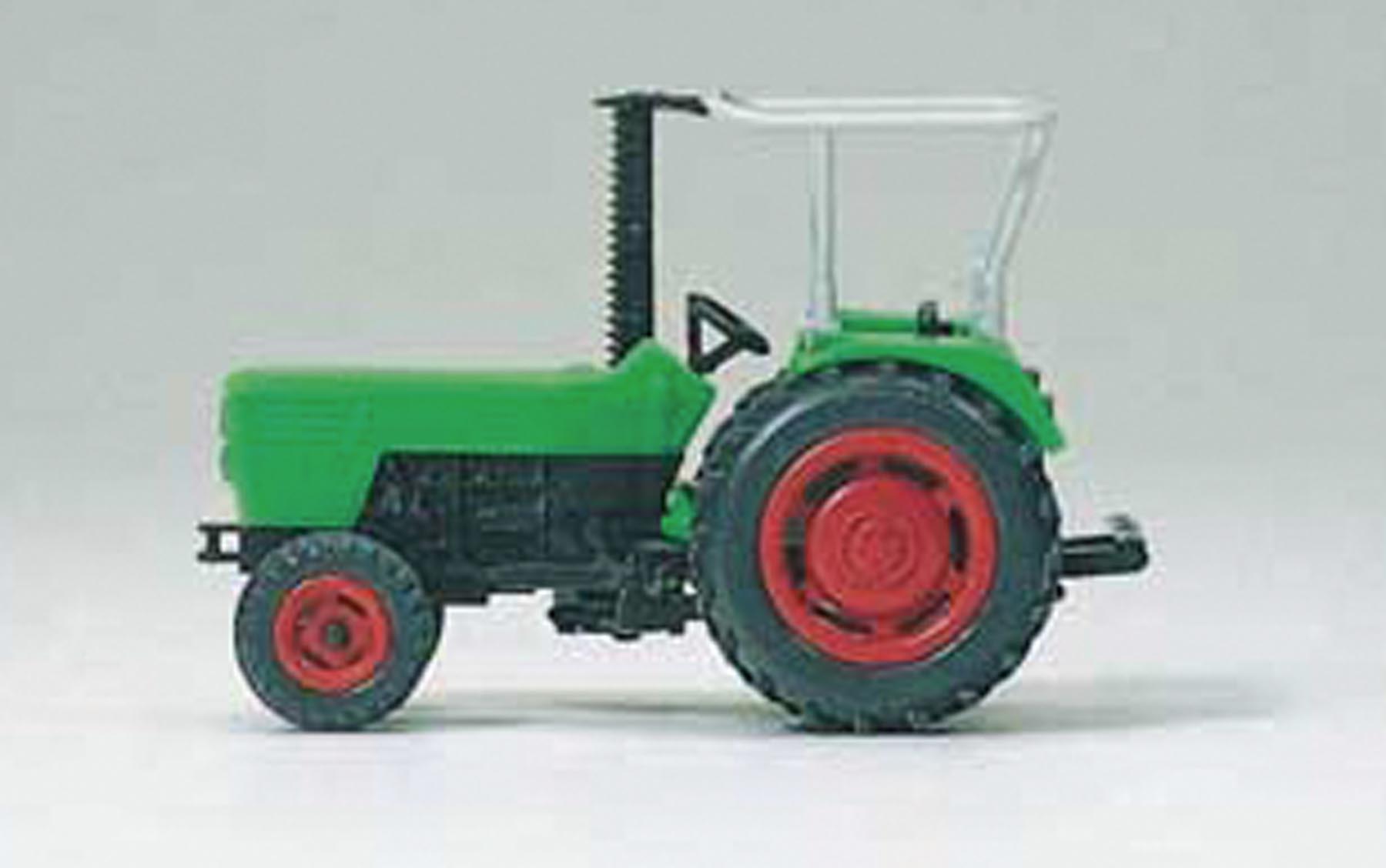 Deutz D 6206 Ackerschlepper mit Mähbalken  Fertigmodell Modell von Preiser 1:87