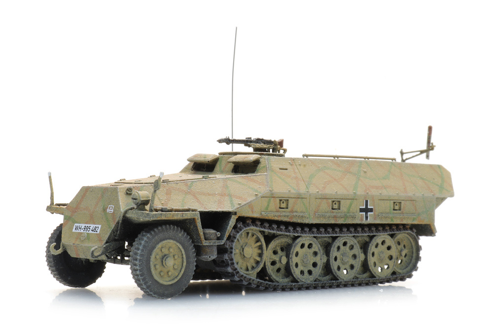 Sdkfz 251/1 Ausf D (S)MG Tarnung Modell von Artitec 1:87
