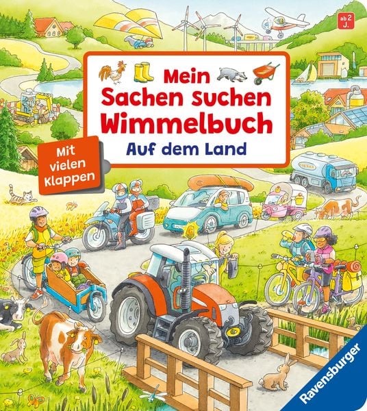 Mein Sachen suchen Wimmelbuch Auf dem Land