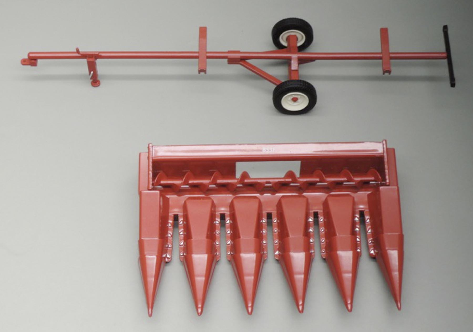 Maisgebiss mit Schneidwerkswagen 853 F Modell von Replicagri 1:32