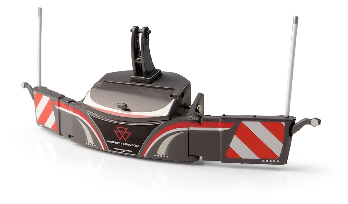 Tractorbumper Sicherheitsfrontgewicht 800kg Massey Ferguson Version Modell von Universal Hobbies 1:32