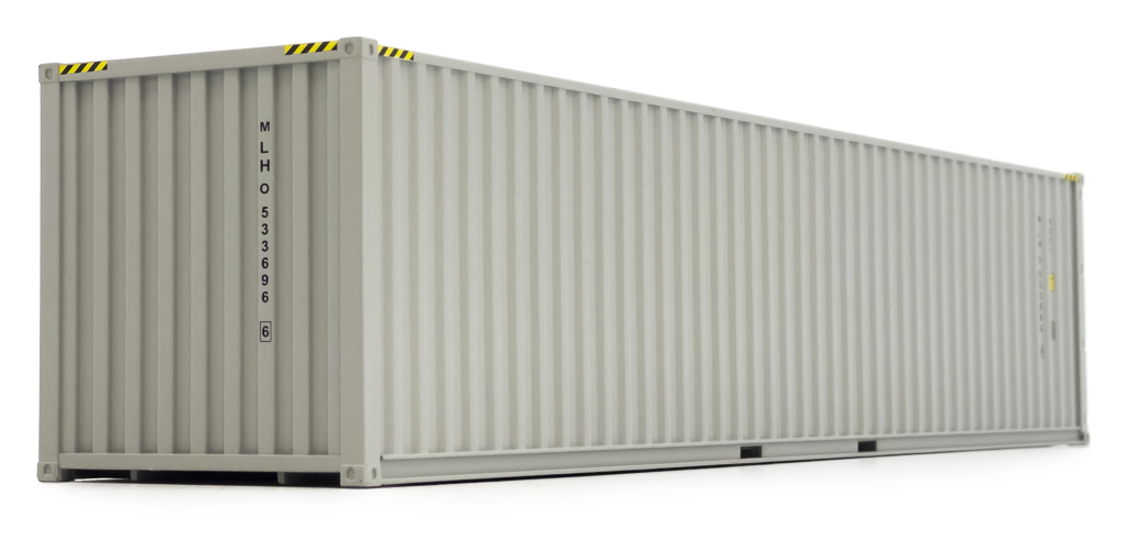 Seefracht Container 40t grau-1